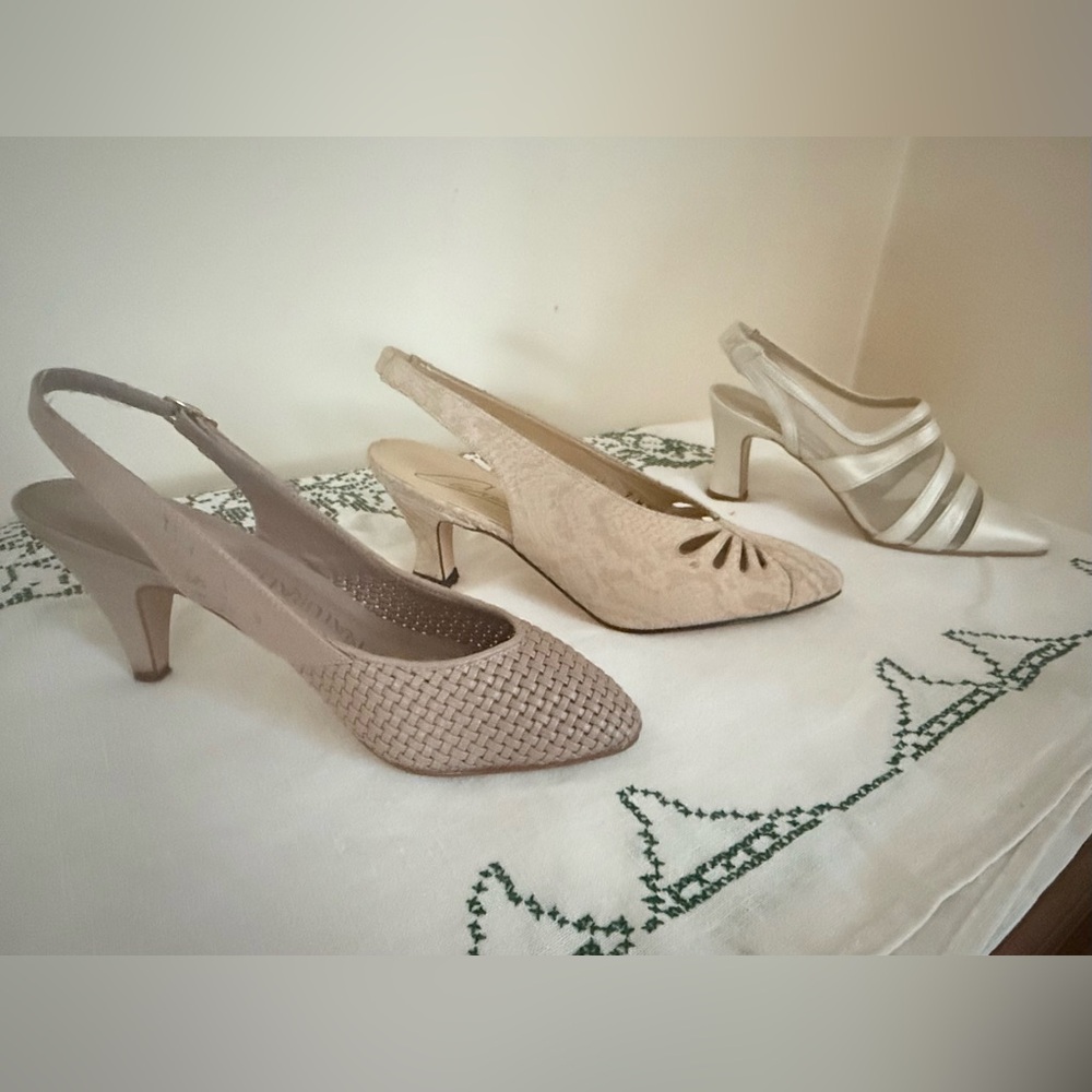 Women’s shoes- variety of heels, boots and sneakers